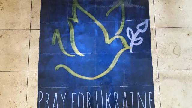 Pray for Ukraine (Foto: Leszek Ruszkowski)