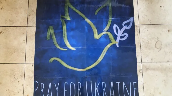 Pray for Ukraine (Foto: Leszek Ruszkowski)