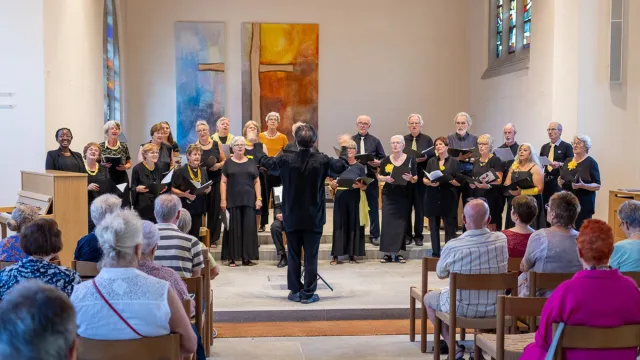 Gospelchor Rheinfelden Peace is flowing (Foto: Klaus-Christian Hirte) Gospelchor Rheinfelden Peace is flowing (Foto: Klaus-Christian Hirte)