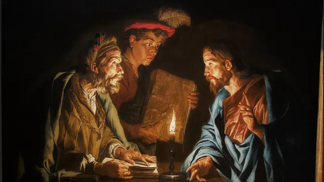 Christus und Nikodemus (Foto: Wikipedia) Christus und Nikodemus (Foto: Wikipedia)