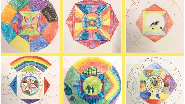 GD fuer Gross und KLein Mandala (Foto: Andreas Fischer) GD fuer Gross und KLein Mandala (Foto: Andreas Fischer)