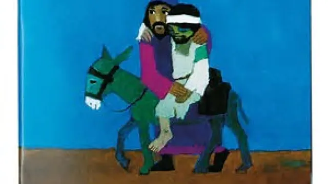 Der barmherzige Samariter (Kees de Kort) (Foto: https://www.buch-und-christ.de/product_info.php?info=p635_Der-barmherzige-Samariter.html) Der barmherzige Samariter (Kees de Kort) (Foto: https://www.buch-und-christ.de/product_info.php?info=p635_Der-barmherzige-Samariter.html)